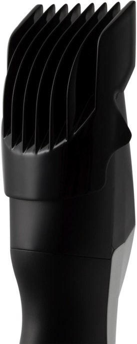 Машинка для стрижки Polaris PHC 1201R черный/серебристый 240Вт насадок в компл:5шт