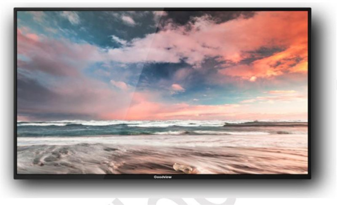 Профессиональный дисплей GoodView 55" AD display, 600cd/m2, 16/7, FHD M55SAH