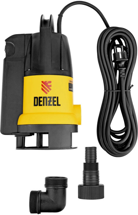 Насос дренажный Denzel DP800A 800Вт 8500л/час центробежный 97219
