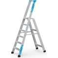 Стремянка с приклепанными ступенями Zarges Seventec S 6 ступеней 40336