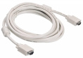 Кабель VGA Buro CAB016S-5M,  VGA (m) -  VGA (m),  ферритовый фильтр ,  5м,  серый