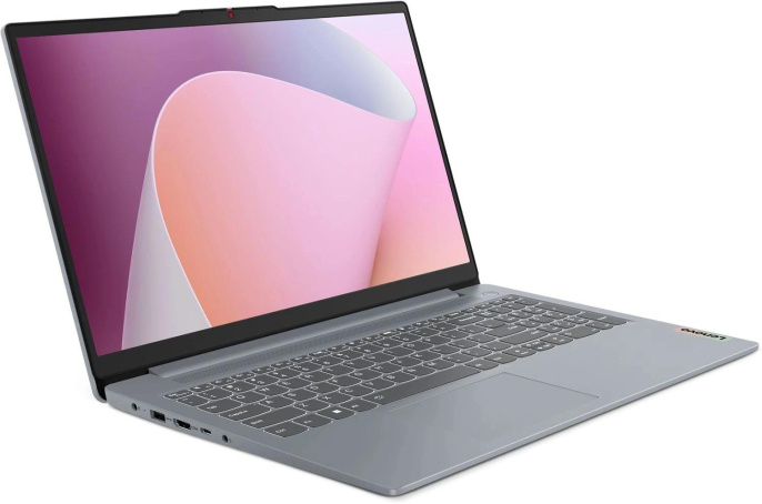 Ноутбук Lenovo IdeaPad Slim 3 16ABR8 82XR008PRK 16.0" 1920 x 1200, IPS, 60 Гц, AMD Ryzen 7 7730U, 8 ГБ DDR4, SSD 512 ГБ, видеокарта встроенная, без ОС, цвет крышки серый, аккумулятор 47 Вт·ч, цвет корпуса серый