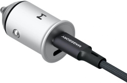 Автомобильное зар./устр. Magssory cch002 45W 3A+2.25A PD+QC+AFC USB Type-C универсальное темно-серый (29986664)
