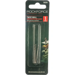 Сверло по металлу (3 шт; 1 мм; HSS; в блистере) ROCKFORCE RF-DS310(29145)