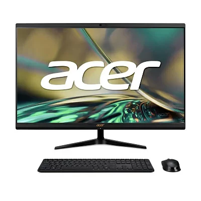 Моноблок Acer Aspire C22-1800 21.5" Full HD i3 1305u (1.2) 8Gb SSD256Gb Iris Xe CR noOS WiFi BT 65W клавиатура мышь Cam черный 1920x1080