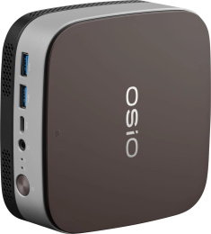 Мини ПК OSIO BaseLine B51i-011 Intel Core i3 1215U,  DDR4 16ГБ, 512ГБ(SSD),  Intel UHD Graphics,  без операционной системы,  коричневый и серебристый