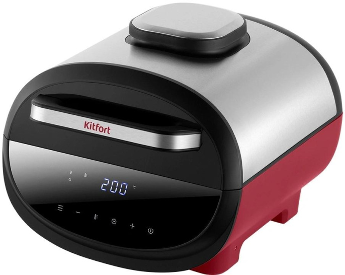 Аэрогриль Kitfort КТ-2295 1700Вт красный/черный