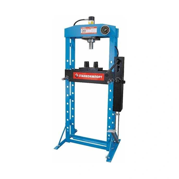 Гидравлический рамный пресс Станкоимпорт 20 т ножным приводом SD0823