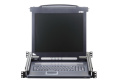 KVM консоль ATEN 19" Single Rail LCD Console PS/2-USB, VGA CL1000N-ATA-RG