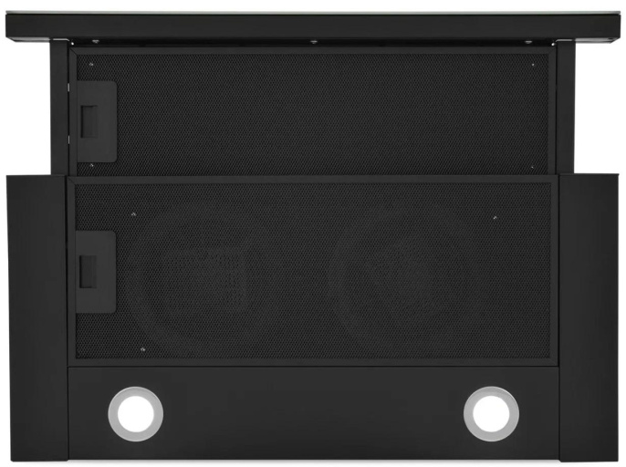 Вытяжка встраиваемая Zugel ZHT651GB черный управление: кнопочное 1 мотор