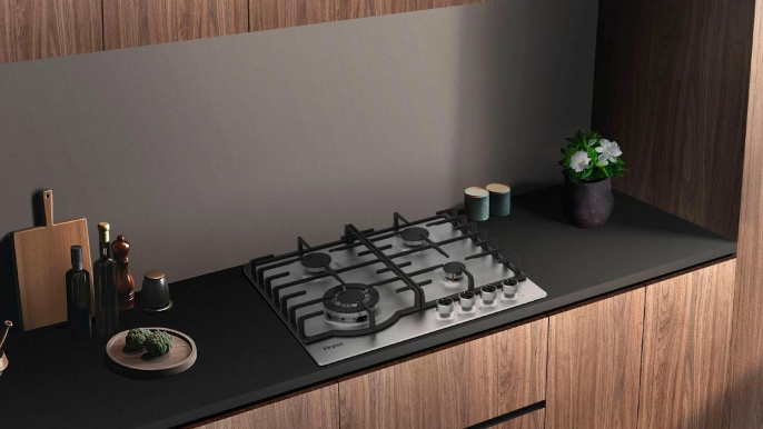 Газовая варочная поверхность Haier HHX-M64RFVLX нержавеющая сталь (TD0050131RU)