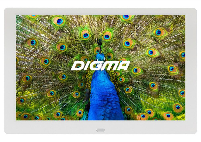 Цифровая фоторамка Digma PF-1043,  10.1", белый [pf1043w]