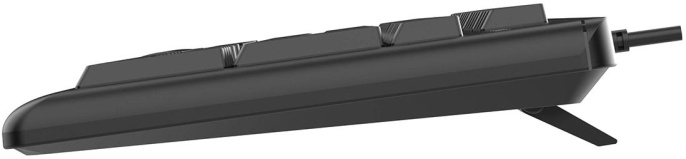 Клавиатура Acer OKW501, проводная, USB, мембранная, черный [zl.kbdee.01u]