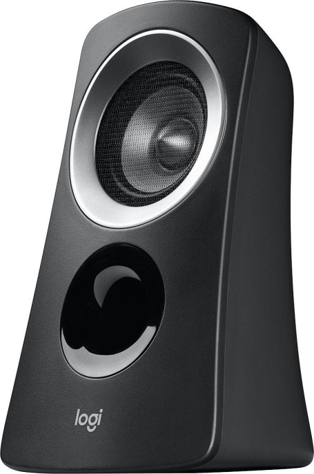 Колонки Logitech Z-313,  2.1,  черный [980-000413]