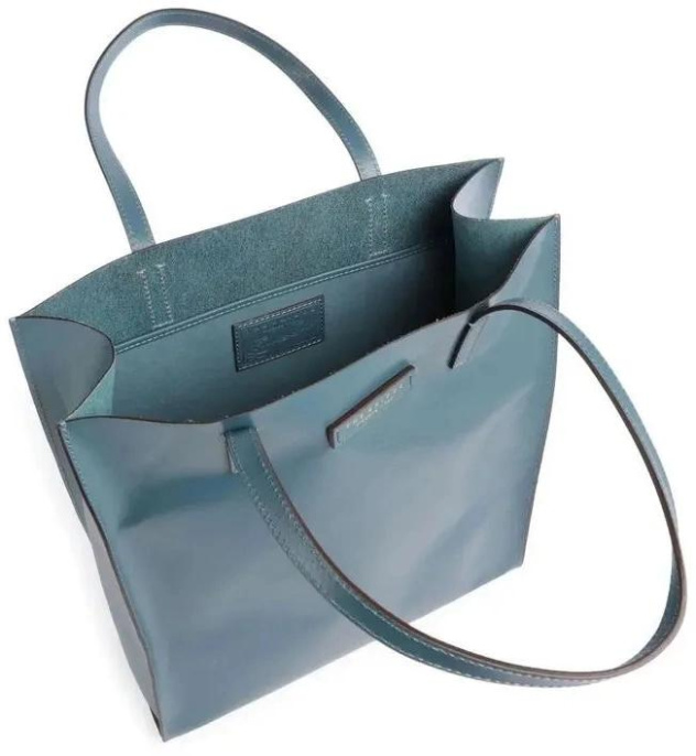 Сумка женская The Bridge Mirra 04340301/BU голубой натур.кожа
