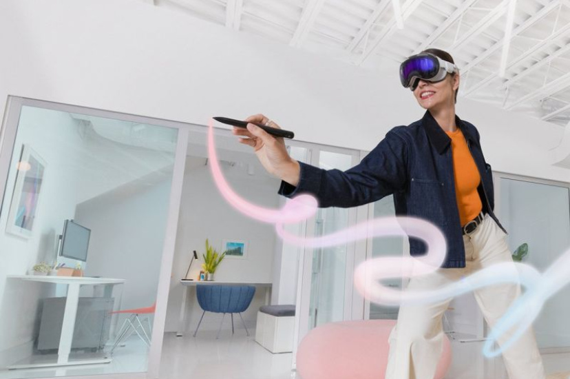 Logitech анонсировала «пространственный» стилус для Apple Vision Pro