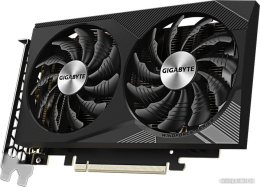 Видеокарта Gigabyte GeForce RTX 3050 Windforce OC V2 8G GV-N3050WF2OCV2-8GD 8 ГБ GDDR6, 1550 МГц / 1792 МГц, 2560sp, 20 RT-ядер, трассировка лучей, 128 бит, 2 слота, питание 8 pin, HDMI, DisplayPort