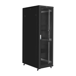 Шкаф телекоммуникационный 19" напольный 42U ExeGate EC-FS-42U.600.1000.G.V.BLACK (EX300278RUS)