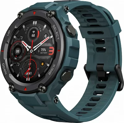 Смарт-часы Amazfit T-Rex Pro 1.3" AMOLED синий