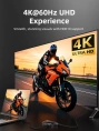 Переключатель CABLETIME CP35G (CT-HS4K3-AG) 3-в-1, HDMI 2.1, 4K@60 Гц, космический серый