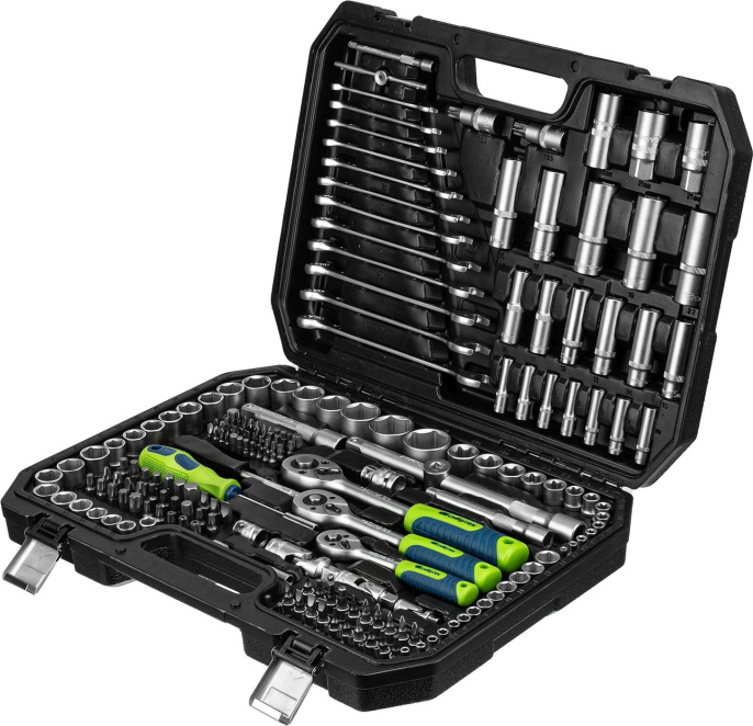 Набор инструментов Сибртех 14170 215 предметов жесткий кейс