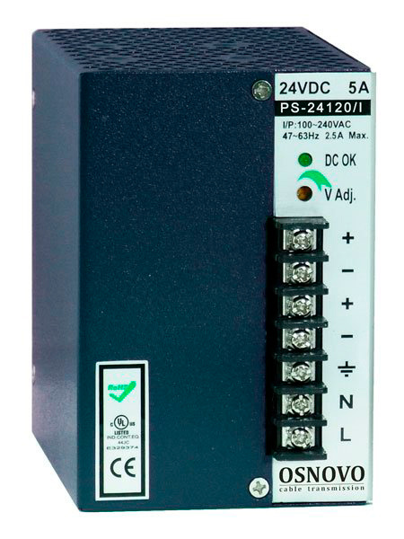 Промышленный блок питания OSNOVO PS-24120/I sct0966