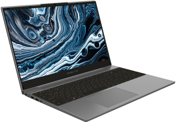 Ноутбук Digma Pro Breve S Core i3 1005G1 8Gb SSD512Gb Intel UHD Graphics 15.6" IPS FHD (1920x1080) Windows 11 Pro dk.grey WiFi BT Cam 4500mAh (DN15P3-8DXW02)