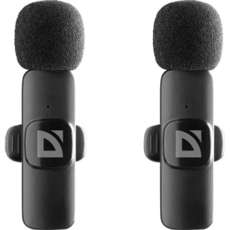 Микрофон Defender Talky-138,  черный [64152]