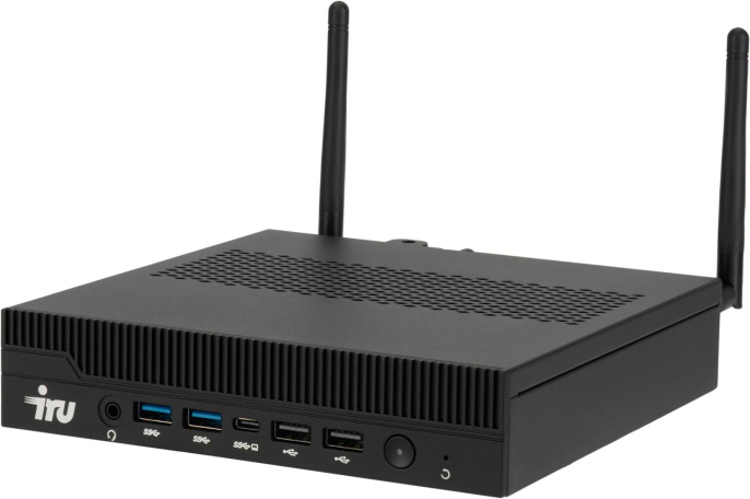 Неттоп IRU Tactio 310H6ITF i5 14400 2.5 16Gb SSD512Gb UHDG 730 без ОС GbitEth WiFi BT 120W черный RUS 2198928