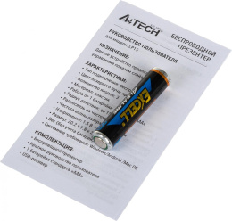 Презентер A4Tech Fstyler LP15 Radio USB 15м черный LP15 BLACK