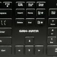 Dialog Gan-Kata Клавиатура KGK-17U BLACK - игровая с RGB-подсветкой, USB, черная