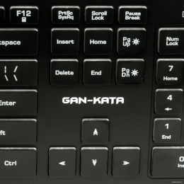 Dialog Gan-Kata Клавиатура KGK-17U BLACK - игровая с RGB-подсветкой, USB, черная