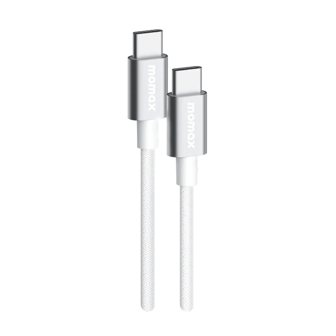 Кабель Momax Elite DC30W USB-C-USB-C 60W 1.5м Белый
