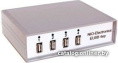 Сетевой концентратор USB NIO-EUSB 4ep USB/IP хаб на 4 порта с 1 блоком питания
