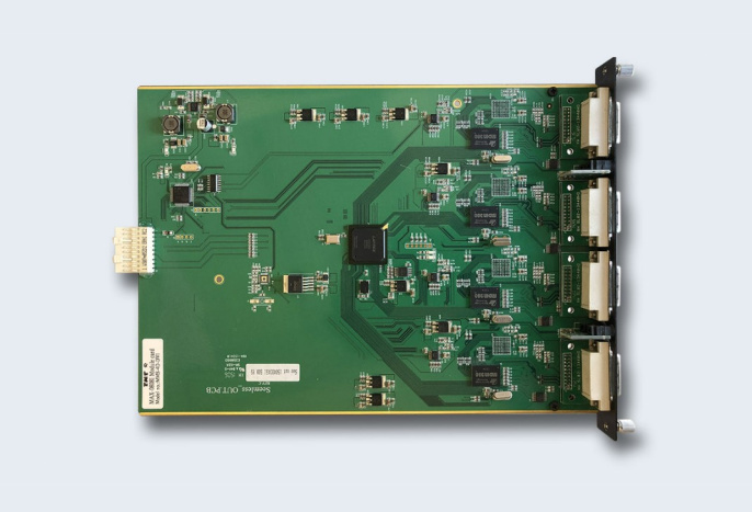 TNTV/TNT MMS-4O-DVI Карта интерфейсная, DVI+AUDIO, 4 внешних выходных порта: DVI-D+MINIJACK, интегрированный конвертер видеоразрешений/scaler;для коммутаторов серии MMS-xxxxIPB