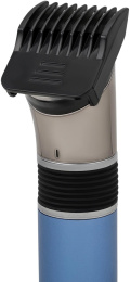 Машинка для стрижки Polaris PHC 0401RB голубой насадок в компл:1шт