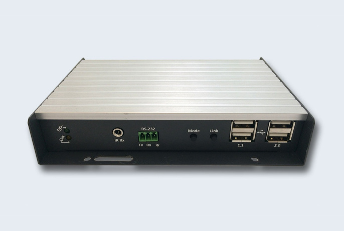 TNTV/TNT MMS-9520HF-R Удлинитель-приемник, KVM HDMI+USB+AUDIO+RS232+IR, 150м. UTP/500м. MM/10км. SM точка-точка/неогранич. в пределах LAN, 2xОптич.волокна SFP LC ;UTP Cat6/7 RJ45;GbE TCP/IP;IGMP , макс.разр.3840x2160 30Hz 4:2:0, ~, DC 12V