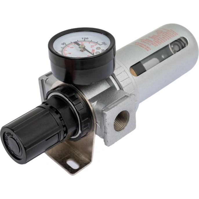 Фильтр влагоотделитель с индикатором давления 3/8" для пневмосистемы Forsage F-AFR803 47049 (F-AFR803(47049))