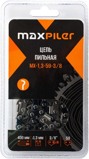Цепь для пилы MaxPiler MX-1,3-59-3/8
