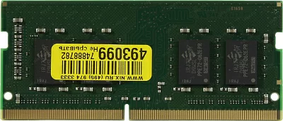 Оперативная память Transcend SO-DIMM DDR4 8Gb 3200 MHz pc-25600 (JM3200HSG-8G)