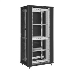 Шкаф телекоммуникационный 19" напольный 42U ExeGate EC-FS-42U.600.1000.V.V.BLACK 19”, 42U, (EX300279RUS)