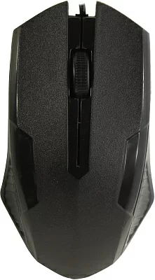 Манипулятор ExeGate Optical Mouse SH-9025S (USB, оптическая, 1000dpi, 3 кнопки и колесо прокрутки, длина кабеля 1,7м, черная, RTL) EX293641RUS