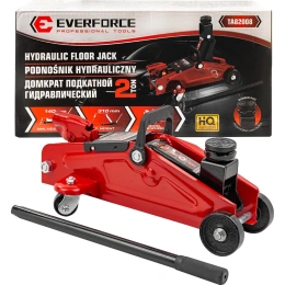 Домкрат подкатной гидравлический EVERFORCE 2т (h min 140мм, h max 310мм) EF-TA82008(61549)