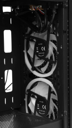 Корпус mATX Aerocool Trinity Mini-G-BK v2, Mini-Tower, без БП,  черный [accs-pv32033.11]