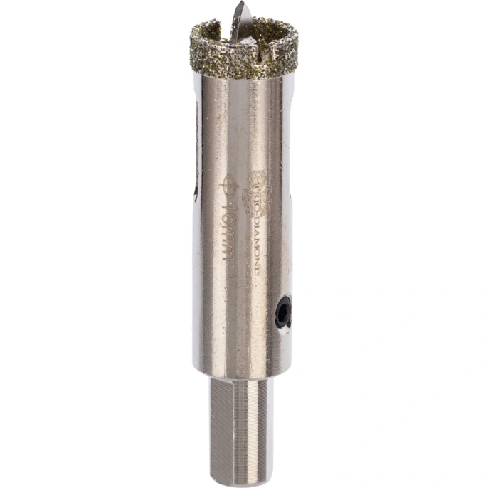 Коронка алмазная по керамике и кафелю с центрирующим сверлом TRIO-DIAMOND 16 мм 400016