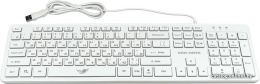 Dialog Gan-Kata Клавиатура KGK-17U WHITE - игровая с RGB-подсветкой, USB, белая