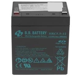 АКБ B.B. Battery HRC 5.5-12 12В 5.5Ач 132Вт/блок, ДхШхВ 90х70х102 мм, масса 1.62 кг, клеммы F2