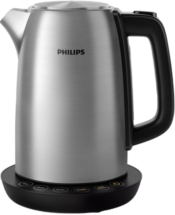 Чайник электрический Philips HD9359, 1.7л, металл/пластик