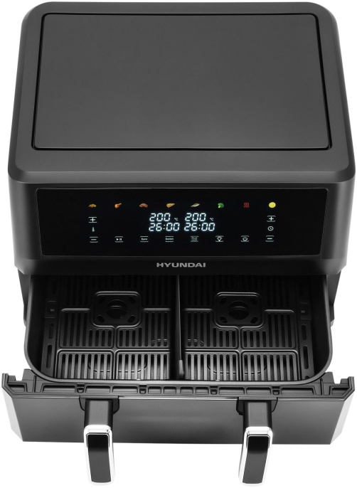 Аэрогриль Hyundai HYF-9089 11л 2400Вт черный