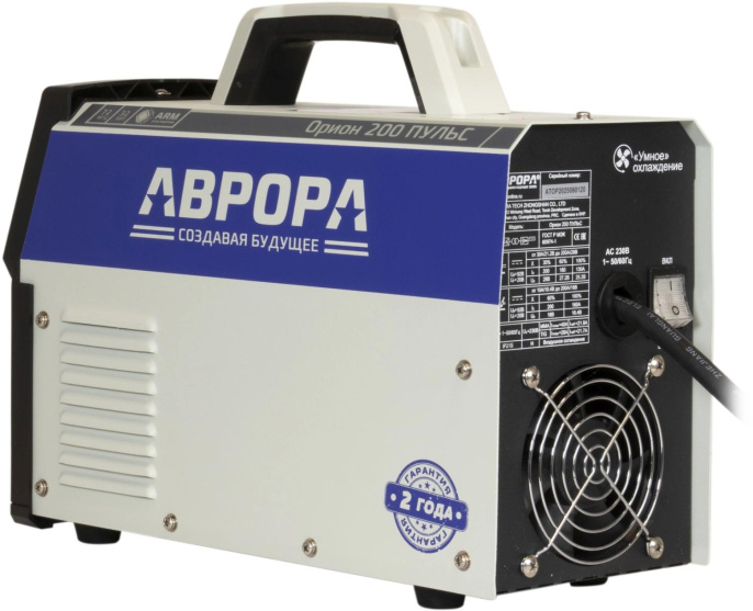 Сварочный аппарат Аврора Орион 200 инвертор MMA/TIG lift 9.2кВт